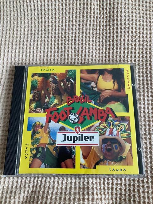 Brasil Foot samba Jupiler CD, Cd's en Dvd's, Cd's | Verzamelalbums, Zo goed als nieuw, Latin en Salsa, Ophalen of Verzenden