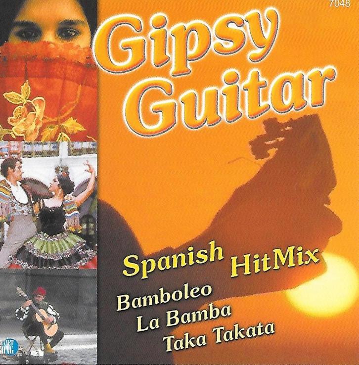 CD  - GIPSY GUITAR  - Spanish Hit Mix, Cd's en Dvd's, Cd's | Wereldmuziek, Ophalen of Verzenden