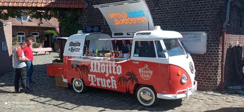 Drink-Truck Food Truck T1 Samba Volkswagen getransformeerd, Auto's, Volkswagen, Particulier, Overige modellen, Elektrisch, Euro 6