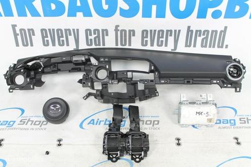 Airbag set - Dashboard zwart Mazda MX-5 (2015-heden), Autos : Pièces & Accessoires, Tableau de bord & Interrupteurs, Utilisé, Enlèvement ou Envoi
