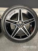 18” Mercedes C klasse W206 AMG velgen + winterbanden 5x112, Auto-onderdelen, Banden en Velgen, 18 inch, Gebruikt, Banden en Velgen