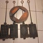 antiek wafelijzer, Enlèvement