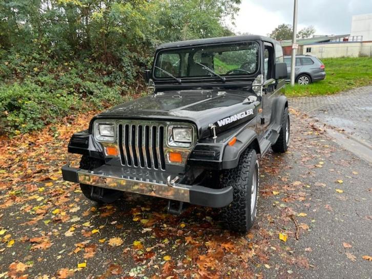 Jeep Wrangler  gereserveerd voor dhr Muller, Auto's, Oldtimers, Bedrijf, Te koop, Jeep, Benzine, SUV of Terreinwagen, 2 deurs