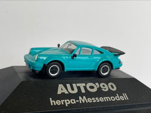 Herpa Porsche Turbo PC-model 1/87, Hobby & Loisirs créatifs, Voitures miniatures | 1:87, Comme neuf, Voiture, Herpa, Enlèvement ou Envoi