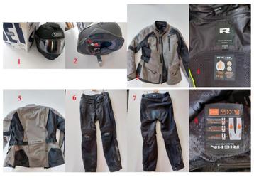 Moto  kleding  COMPLETE SET >  helm / jas / broek / schoenen beschikbaar voor biedingen