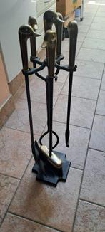 Openhaard set, Huis en Inrichting, Haarden, Ophalen, Zo goed als nieuw, Houthaard