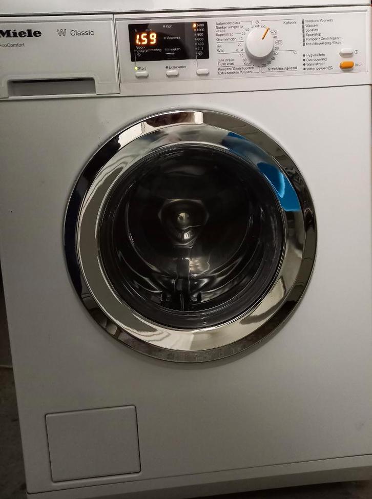 Miele wasmachine W Classic Ecocomfort A+++ 7kg, Elektronische apparatuur, Wasmachines, Gebruikt, Voorlader, 6 tot 8 kg, 1200 tot 1600 toeren