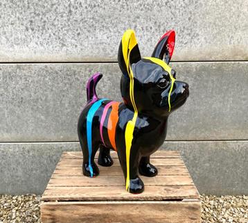 Chihuahua beeld H 52cm / Verschillende kleuren  beschikbaar voor biedingen