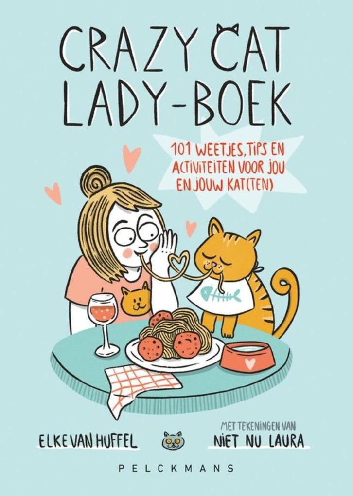 Crazy cat Lady boek, Boeken, Kinderboeken | Jeugd | 10 tot 12 jaar, Nieuw, Fictie, Ophalen of Verzenden