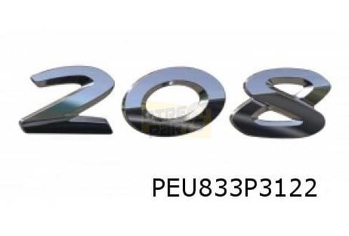 Peugeot 208 embleem tekst ''208'' R achter Origineel! 98 064, Auto-onderdelen, Carrosserie, Peugeot, Nieuw, Verzenden