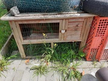 Konijnen hokje, Dieren en Toebehoren, Ophalen, Gebruikt, 60 tot 90 cm, Konijn
