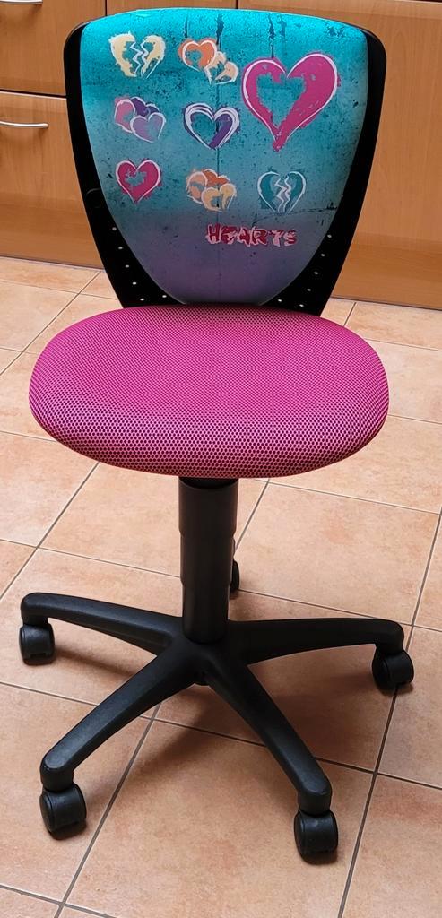 Topstar chaise bureau Nic coeur rougeturquoise, Huis en Inrichting, Bureaustoelen, Ophalen of Verzenden