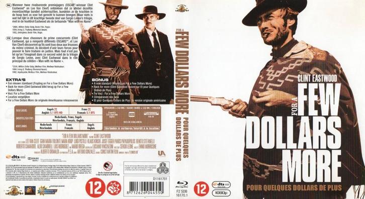 et pour quelques dollars de plus (blu-ray) neuf, CD & DVD, Blu-ray, Comme neuf, Autres genres, Enlèvement ou Envoi