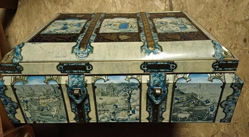 Blikken doos, Antiek en Kunst, Curiosa en Brocante, Ophalen