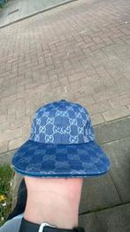 Gucci blauwe dubai-pet, Kleding | Heren, Hoeden en Petten, Ophalen of Verzenden, Zo goed als nieuw, Pet
