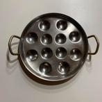 Escargotbordje inox, Ophalen of Verzenden, Zo goed als nieuw, Inox