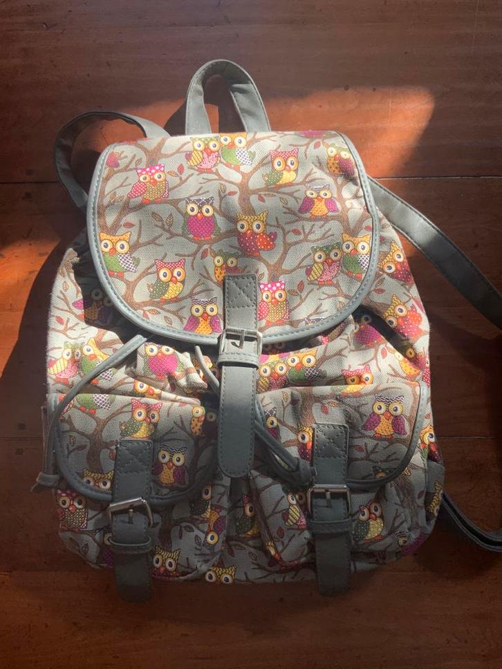 Mooie stevige rugzak / rugtas, Handtassen en Accessoires, Tassen | Rugtassen, Zo goed als nieuw, Ophalen of Verzenden