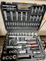 VALISE - COFFRET À OUTILS - DOUILLES - CLIQUETS. -108 pcs., Enlèvement, Neuf