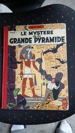 Stripboek het mysterie van de Grote Piramide op doek 1954 eo, Boeken, Stripverhalen, Gelezen, Edgar P. Jacobs, Eén stripboek, Ophalen of Verzenden