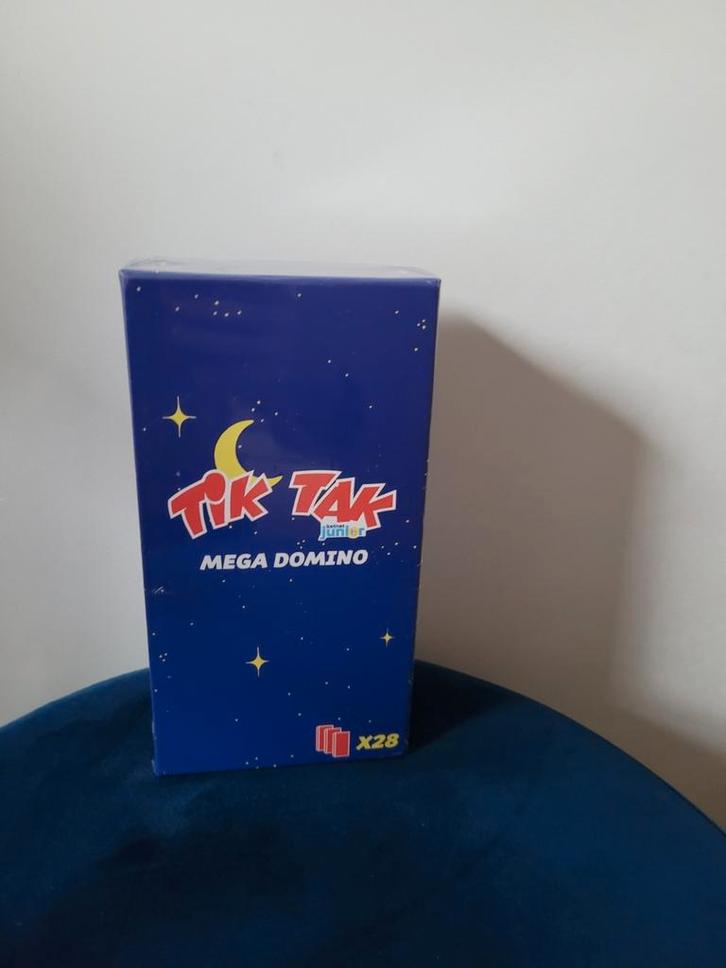TikTak mega domino, Hobby en Vrije tijd, Gezelschapsspellen | Overige, Nieuw, Een of twee spelers, Ophalen of Verzenden