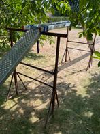 2 metserschragen te koop, Doe-het-zelf en Bouw, Steigers, Ophalen, Gevelsteiger, Minder dan 2 meter