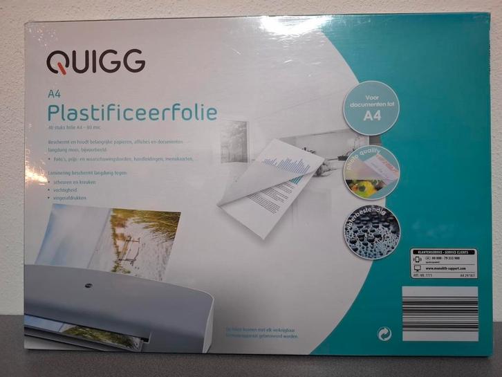 Plastificeerfolie A4 - fotokwalteit - om te lamineren, Audio, Tv en Foto, Overige Audio, Tv en Foto, Nieuw, Ophalen