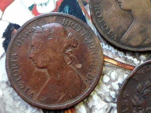 Pièces anciennes de l'Empire britannique, Timbres & Monnaies, Pièces & Médailles, Autres matériaux, Envoi