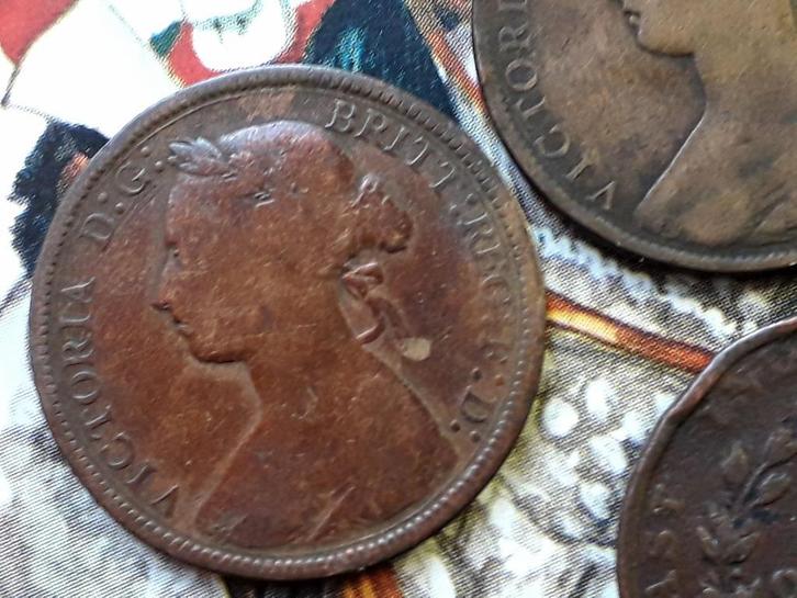 Oude munten van het Britse rijk, Postzegels en Munten, Penningen en Medailles, Overige materialen, Verzenden