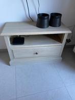 TV meubel, Ophalen, Eikenhout, 50 tot 100 cm, Zo goed als nieuw