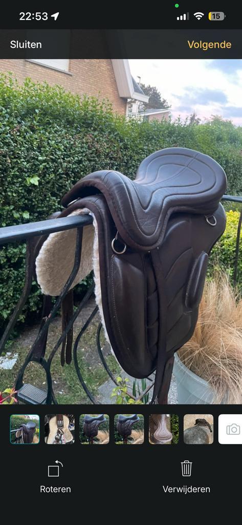 Boomloos zadel Freerider, Dieren en Toebehoren, Paarden en Pony's | Zadels, Zo goed als nieuw, Recreatie, Ophalen