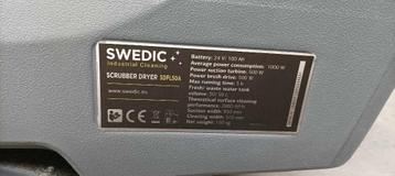  “Swedic” industriële vloerschrob- en drogermachine beschikbaar voor biedingen
