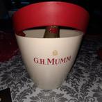 G.H.MUMM champagne emmer + fles (!) leeg , met capsule !, Collections, Marques de bière, Comme neuf, Enlèvement ou Envoi