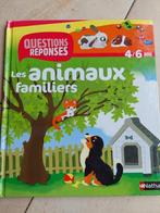 Livre Les animaux familiers (4-6 ans) NATHAN, Gelezen, Non-fictie, Jongen of Meisje, 4 jaar