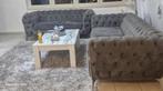 Zetels chesterfield  in mooie staat 3zit en 2zit, Huis en Inrichting, Ophalen, Gebruikt