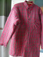 Chemise d'hiver chaude et rembourrée pour homme, taille L, Enlèvement, Porté, Rouge