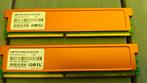 geil pc2 4300 ddr2 2x1gb, Computers en Software, RAM geheugen, Ophalen, Gebruikt, DDR2