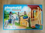 Playmobil 6935 - Appaloosa met paardenbox "Sparky", Complete set, Ophalen of Verzenden, Zo goed als nieuw