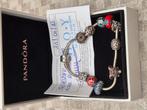 Pandora armband met 10 bedels, Ophalen of Verzenden, Zo goed als nieuw