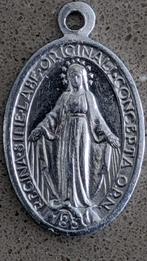 Aluminium medaillon van de onbevlekte ontvangenis van Maria, Ophalen of Verzenden
