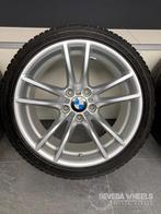 18” originele BMW M2 F87 640M velgen + winterbanden 5x120, Auto-onderdelen, Banden en Velgen, 18 inch, Gebruikt, Banden en Velgen