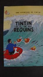 Poster Tintin, Gebruikt, Ophalen of Verzenden, Plaatje, Poster of Sticker, Kuifje