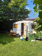Vintage Lander Graziella 340 Caravan 2 personen NIEUWE FOTOS, Overige merken, Standaardzit, Particulier, Reservewiel