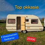 Caravan 4 slaapplaatsen Badkamer camping stacaravan paarden
