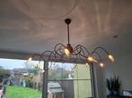 Sierlijke luster met glazen bloemen, Ophalen, Zo goed als nieuw, Glas, Organisch / Art Nouveau