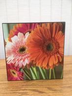 Huisdecoratie. Kader met afbeelding van Gerbera's., Overige materialen, Minder dan 50 cm, Gebruikt, Ophalen of Verzenden