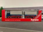 Herpa Volvo F12 combinatie 1:87, Ophalen of Verzenden, Zo goed als nieuw, Bus of Vrachtwagen, Herpa