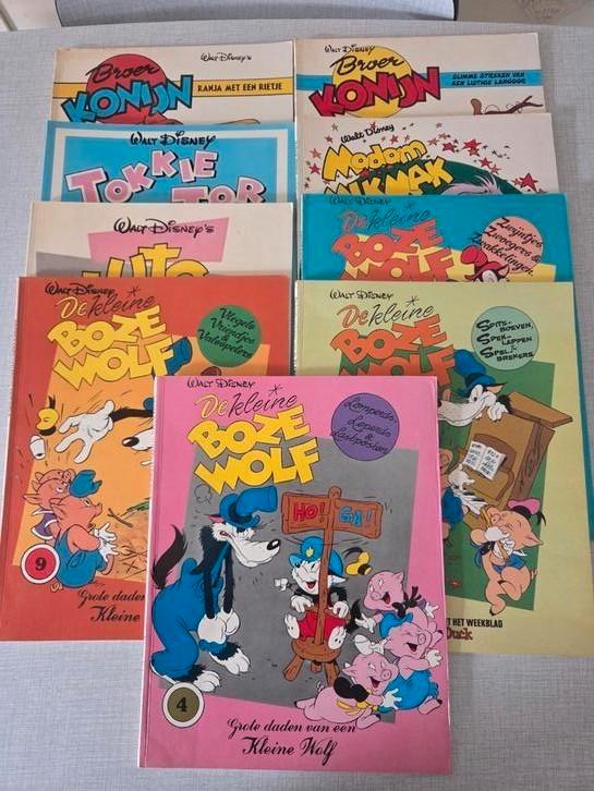 10 x Walt Disney 1ste drukken., Boeken, Stripverhalen, Zo goed als nieuw, Meerdere stripboeken, Ophalen of Verzenden