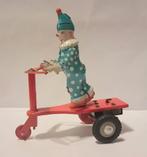 Blikken toy Roli Zoli clown op step, Antiek en Kunst, Verzenden