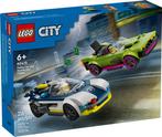 Lego city 60415 police car and muscle car chase nieuw sealed, Ophalen of Verzenden, Nieuw, Complete set, Lego