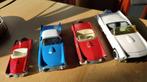 4 x FORD T BIRD, 1957, TEKNO/CORGI /MATCHBOX/ERTL, z.g.a.n., Ophalen of Verzenden, Zo goed als nieuw, Auto, Corgi